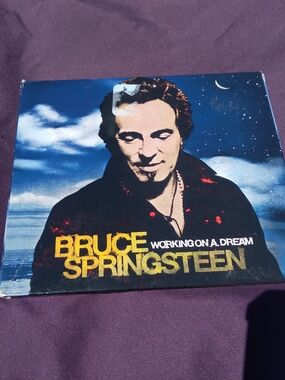 Bruce Springsteen Working on a Dream CD - Black & Blue Artwork